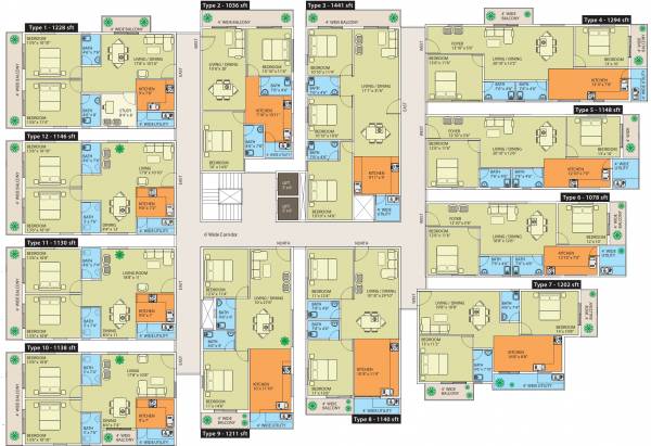 Images for Cluster Plan of Naksha Hyde Park