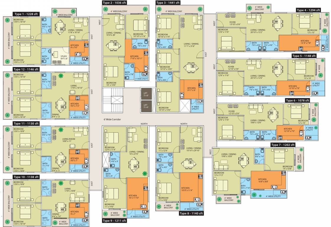 Images for Cluster Plan of Naksha Hyde Park