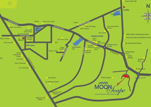 moonscape Images for Location Plan of Janani Moonscape