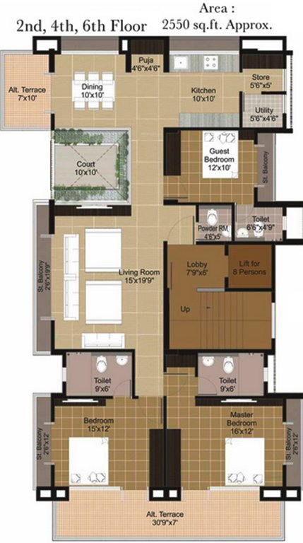 Images for Cluster Plan of Vaastu Ashiyana