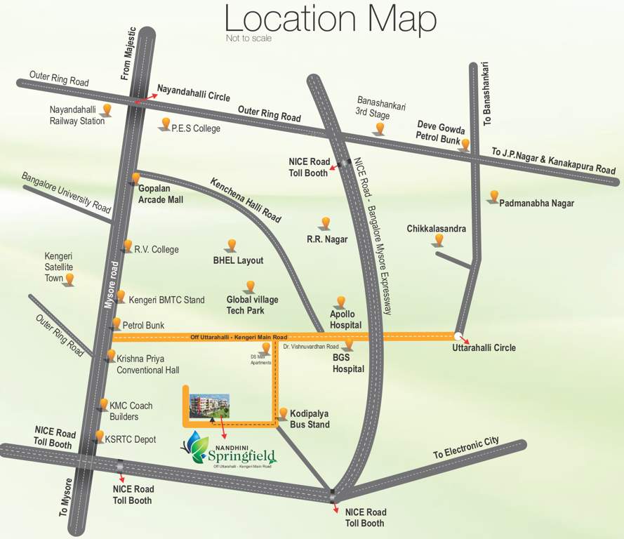 Images for Location Plan of OSNC Nandini Springfield