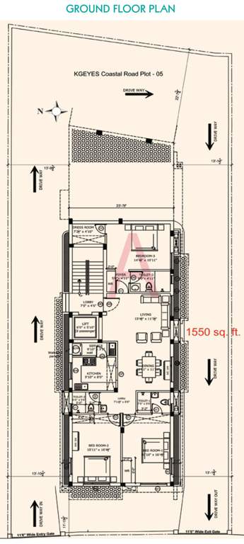  coastal road Images for Cluster Plan of Kgeyes Residency Coastal Road