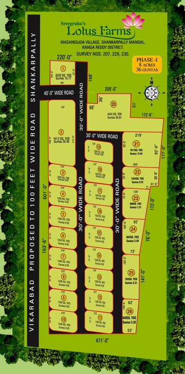 Images for Layout Plan of Sreegruha Lotus Farms