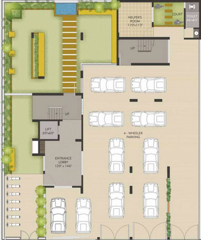 Images for Cluster Plan of Vaastu Genesis