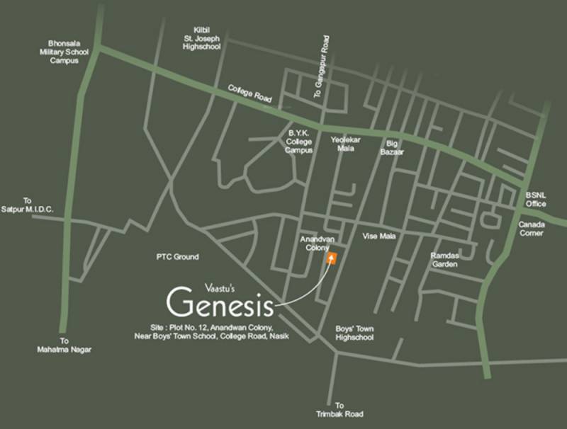 Images for Location Plan of Vaastu Genesis