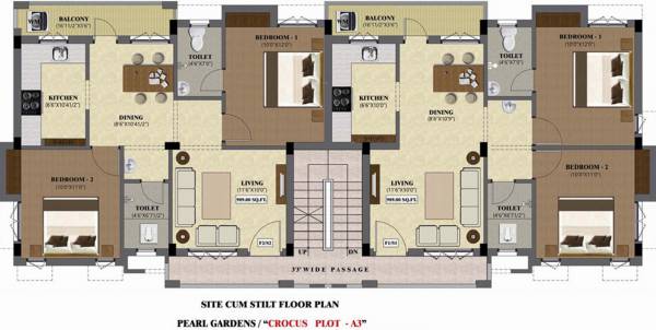 Images for Cluster Plan of Pearl Gardens Images for Cluster Plan of Pearl Gardens