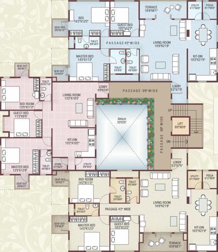 Images for Cluster Plan of Brahmecha Laxmi Elite