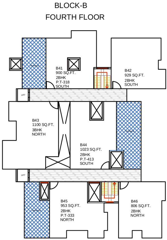  trilok Images for Cluster Plan of Vaikund Trilok