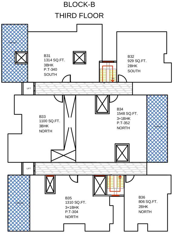  trilok Images for Cluster Plan of Vaikund Trilok