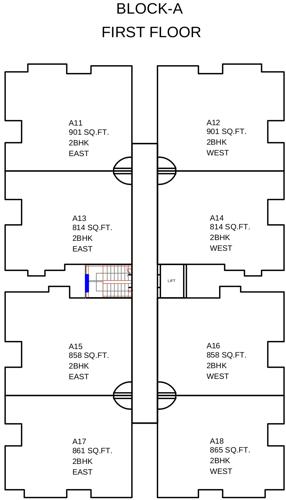 Images for Cluster Plan of Vaikund Trilok trilok Images for Cluster Plan of Vaikund Trilok