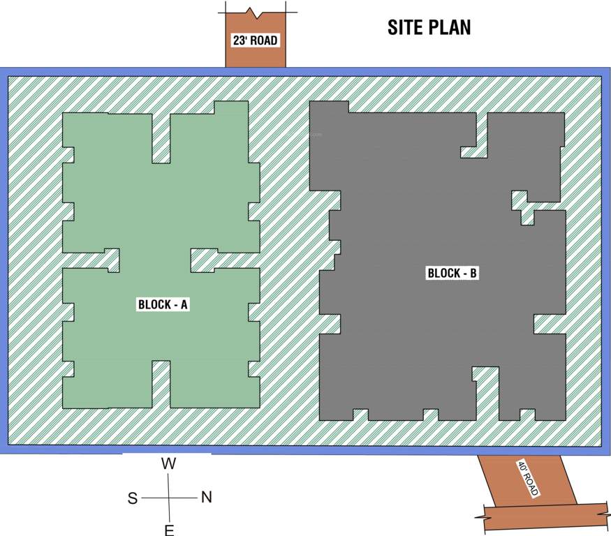  trilok Images for Layout Plan of Vaikund Trilok