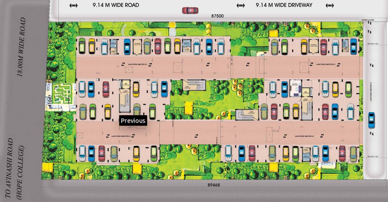 Images for Cluster Plan of GVSPL County Apartment