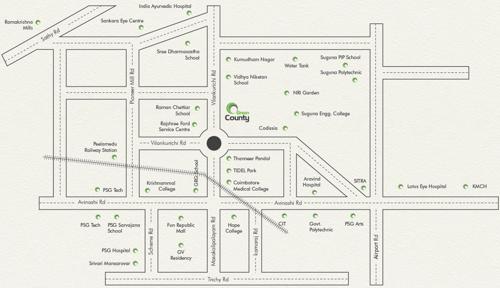 Images for Location Plan of GVSPL County Apartment