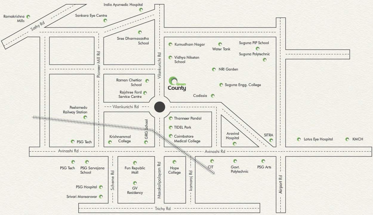 Images for Location Plan of GVSPL County Apartment