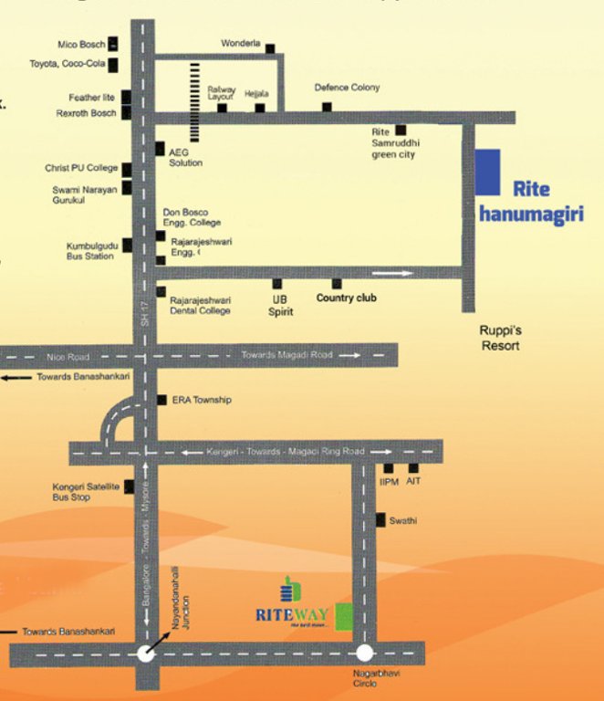 Images for Location Plan of Riteway Hanumagiri