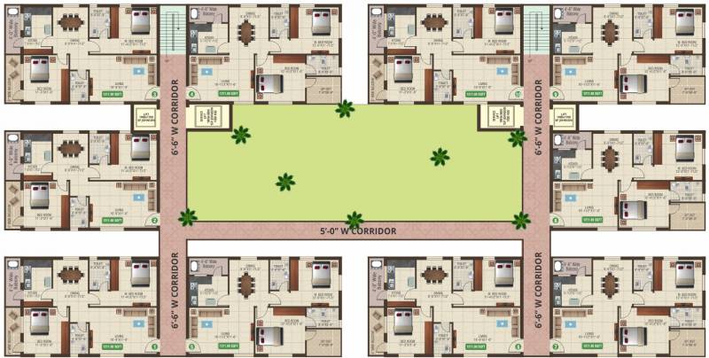 Images for Cluster Plan of Aditya Aditya Heights