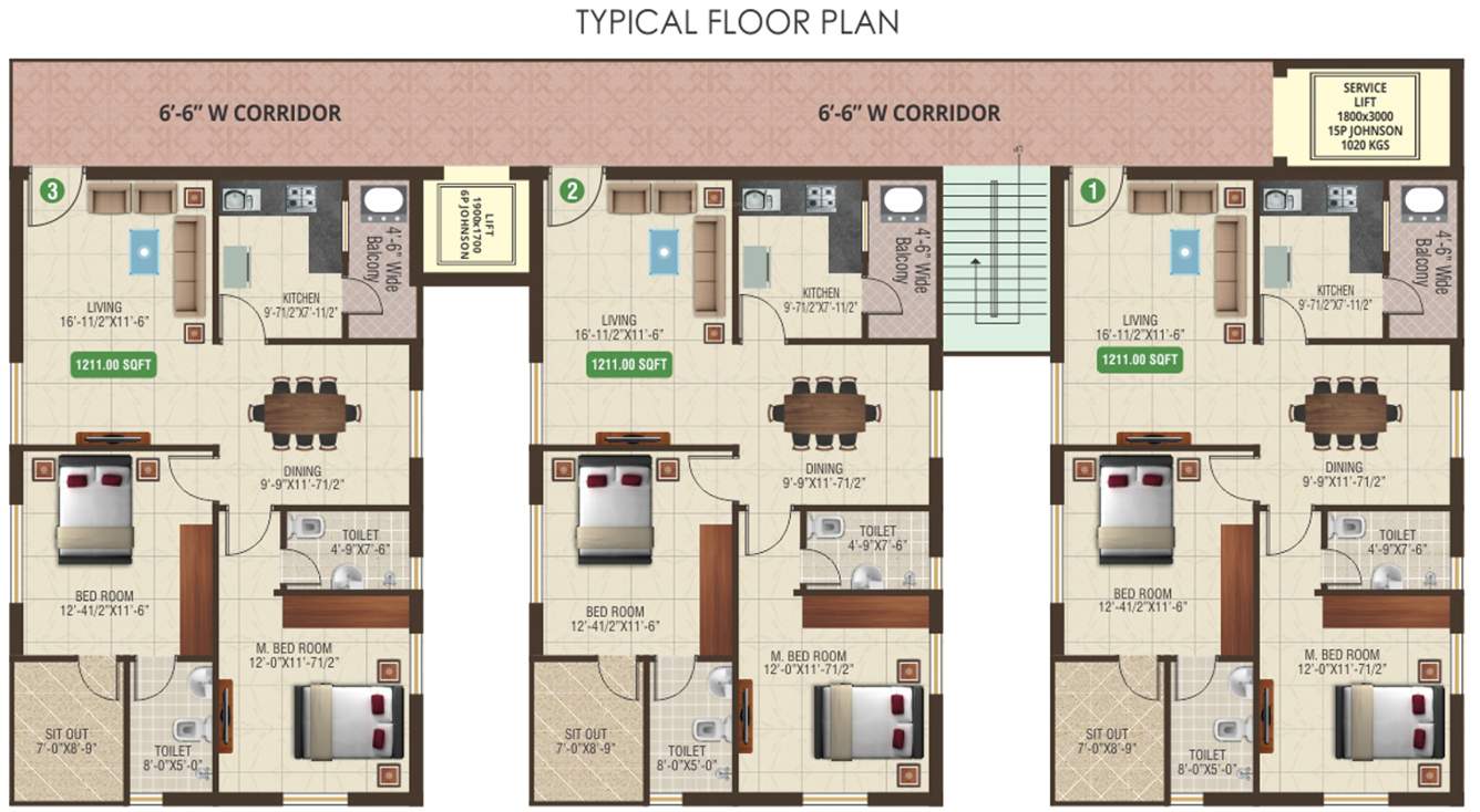 Images for Cluster Plan of Aditya Aditya Heights