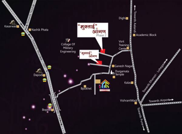 Images for Location Plan of Geet Govind Muktai Aangan Phase II