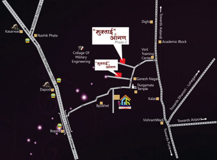 Images for Location Plan of Geet Govind Muktai Aangan Phase II