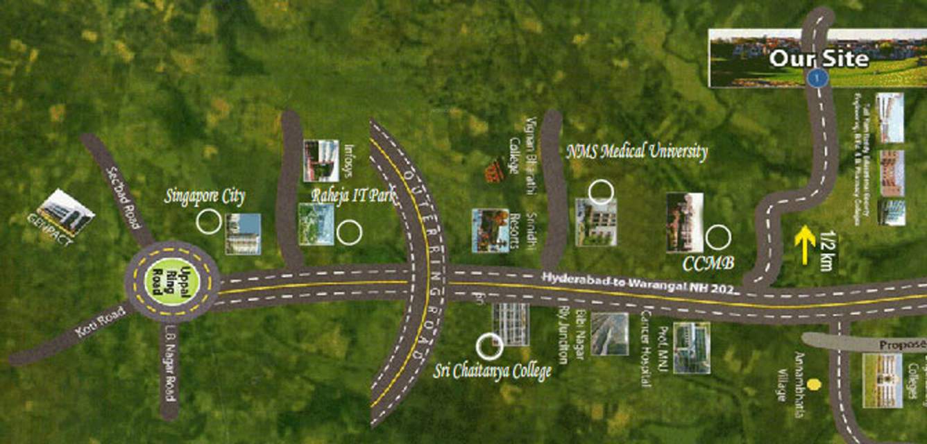 Images for Location Plan of Sri Elight Enclave