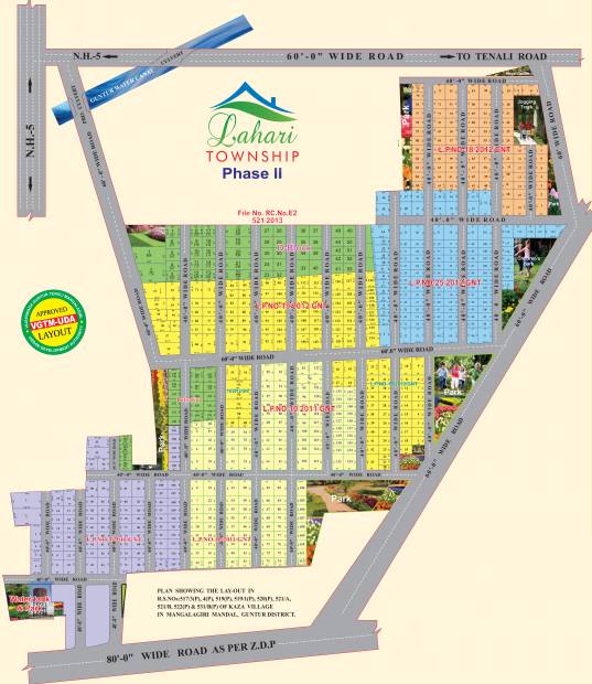 Images for Layout Plan of Yugaandhar Lahari Township
