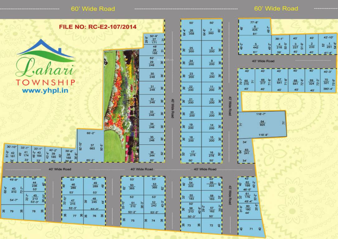 Images for Layout Plan of Yugaandhar Lahari Township