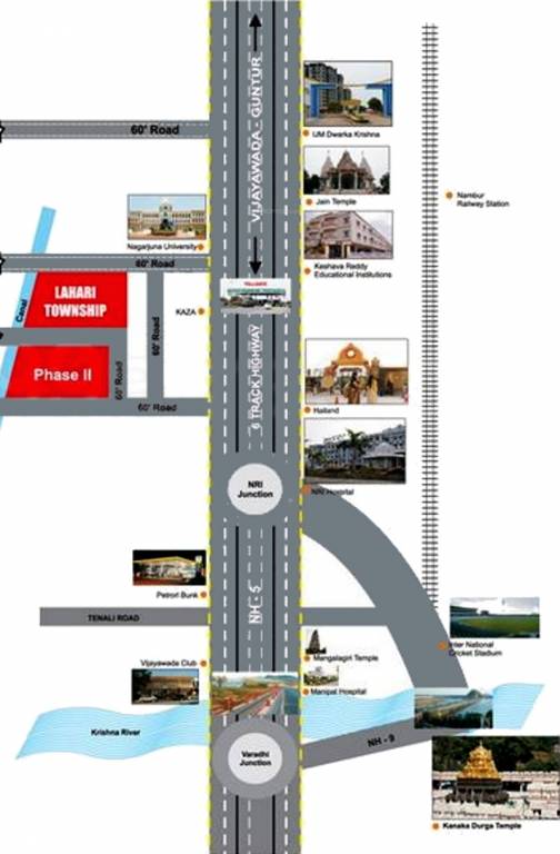 Images for Location Plan of Yugaandhar Lahari Township