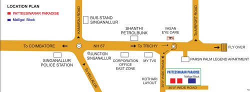 Images for Location Plan of Patteeswarar Paradise Malligai Images for Location Plan of Patteeswarar Paradise Malligai