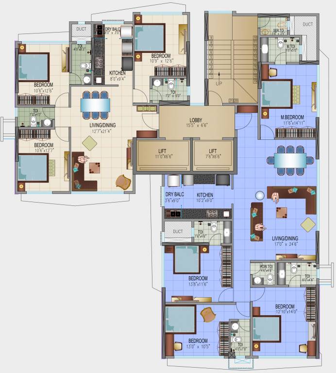 Images for Cluster Plan of Samyakth The Sky Vue