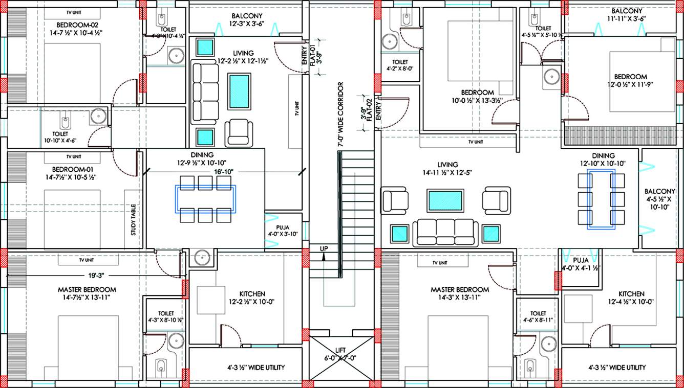 Images for Cluster Plan of Sahiti Ram Kuteer