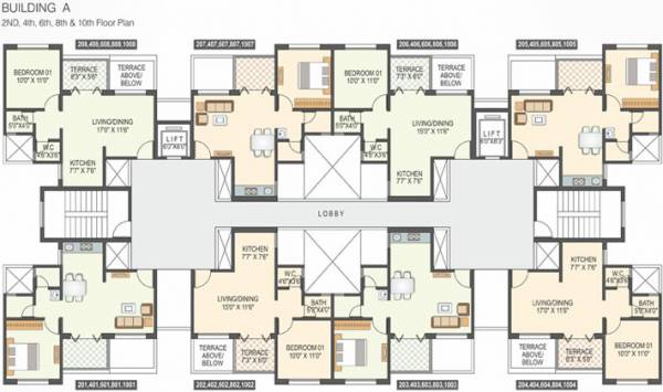 Images for Cluster Plan of Tanishq Vlasta