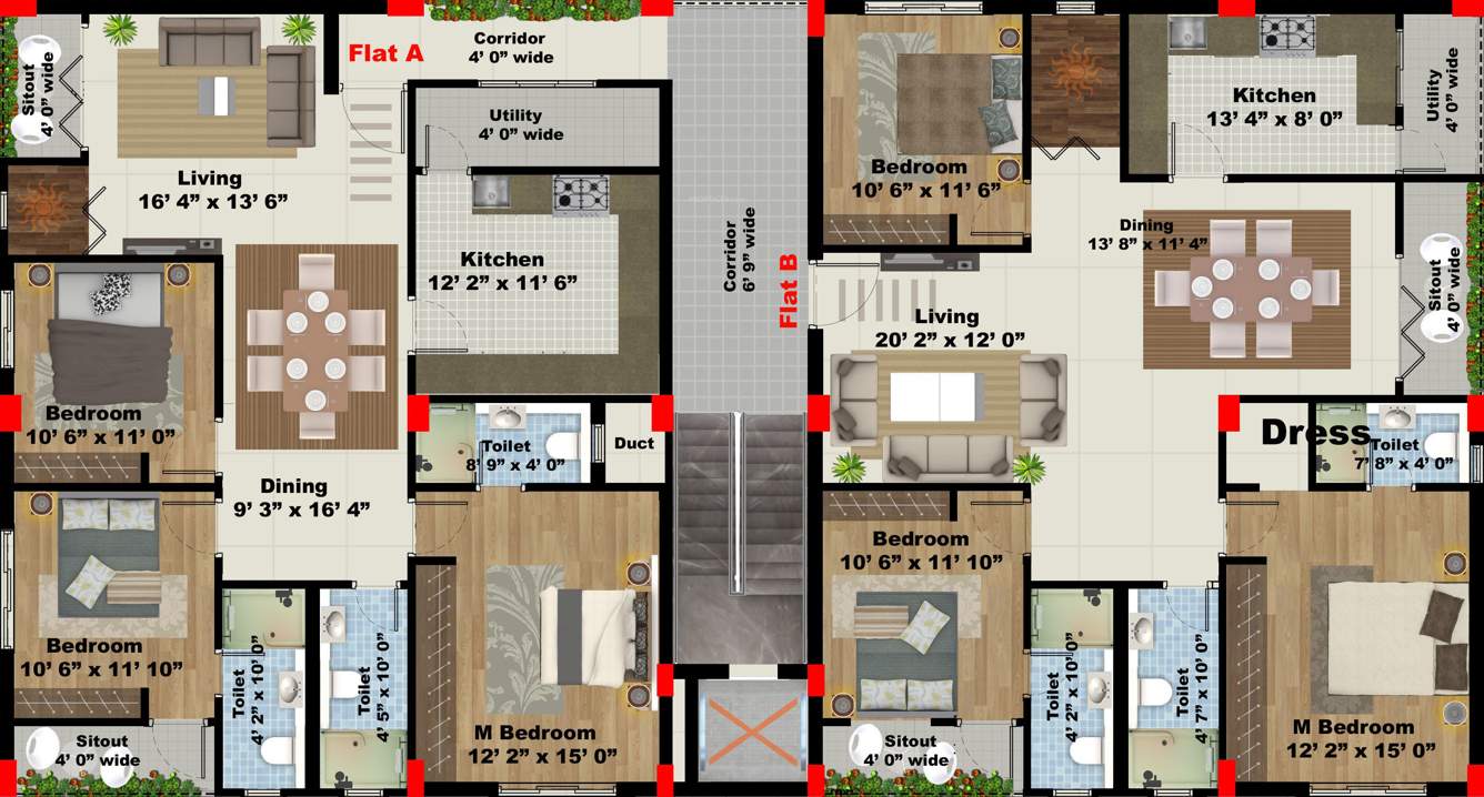 Images for Cluster Plan of Sahiti Radhey Sai
