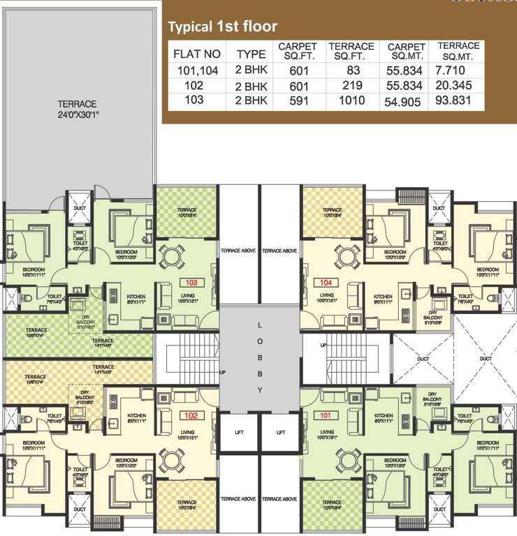 Images for Cluster Plan of Venkatesh Joy Nest