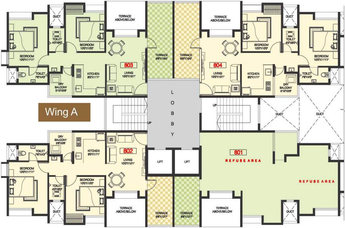 Images for Cluster Plan of Venkatesh Joy Nest