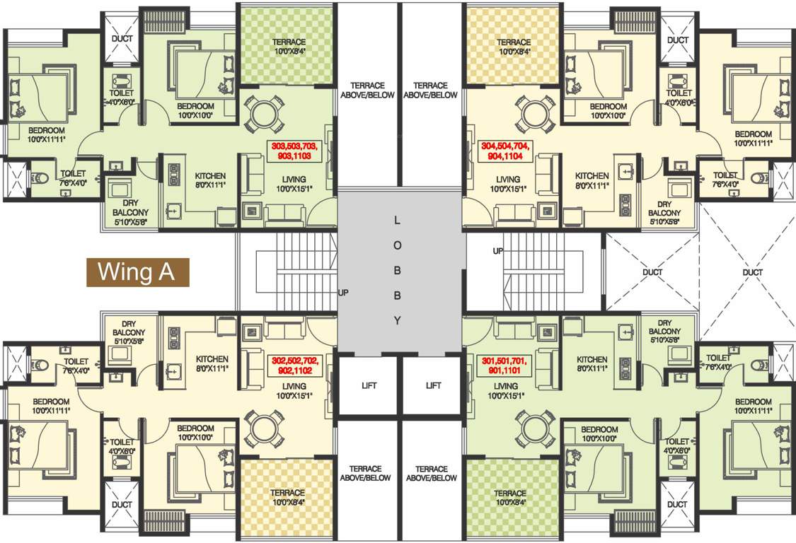 Images for Cluster Plan of Venkatesh Joy Nest