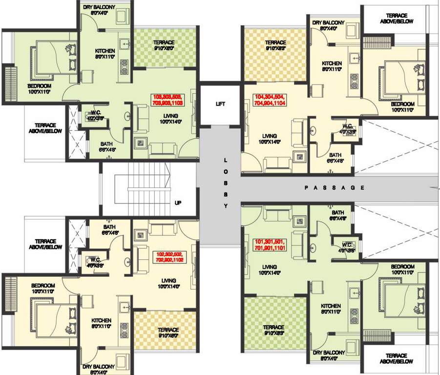 Images for Cluster Plan of Venkatesh Joy Nest