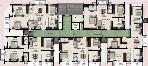 Images for Cluster Plan of Aanjana Ruthira Residency Images for Cluster Plan of Aanjana Ruthira Residency
