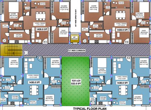 Images for Cluster Plan of Nivas Vijay Krishna Residency