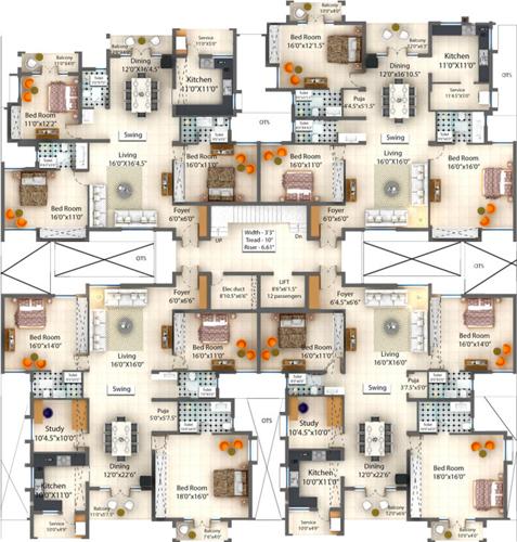 Images for Cluster Plan of VNCT The White House