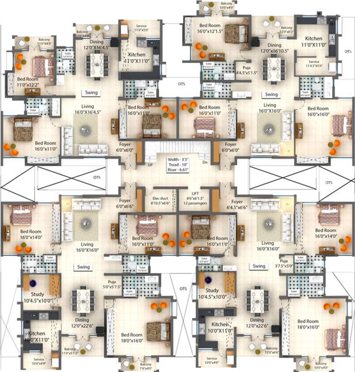 Images for Cluster Plan of VNCT The White House