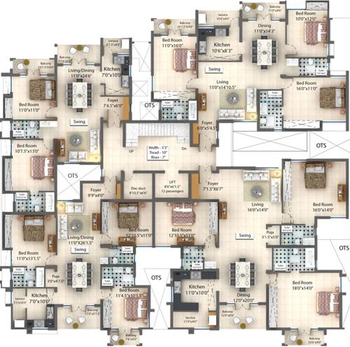 Images for Cluster Plan of VNCT The White House