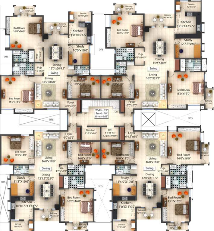 Images for Cluster Plan of VNCT The White House