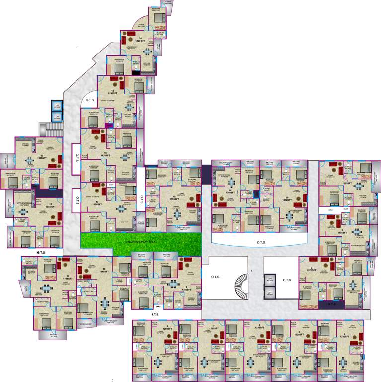 Images for Cluster Plan of Sumukha Telecom Clusters