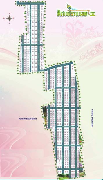 Images for Layout Plan of Sai Nikita Estates Pvt Ltd Brundavanam IV