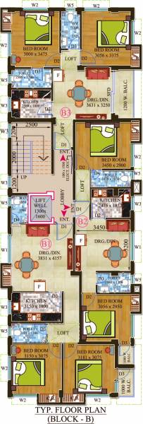 Images for Cluster Plan of Mikado Onkar Pearl Images for Cluster Plan of Mikado Onkar Pearl