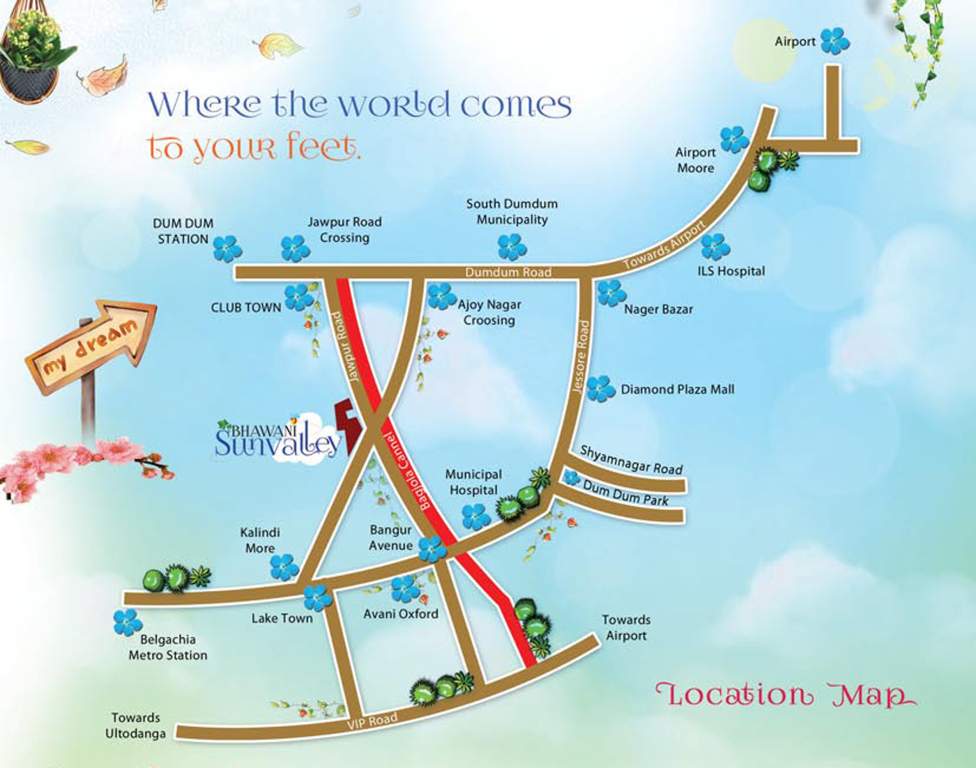  sunvalley Images for Location Plan of Bhawani Sunvalley