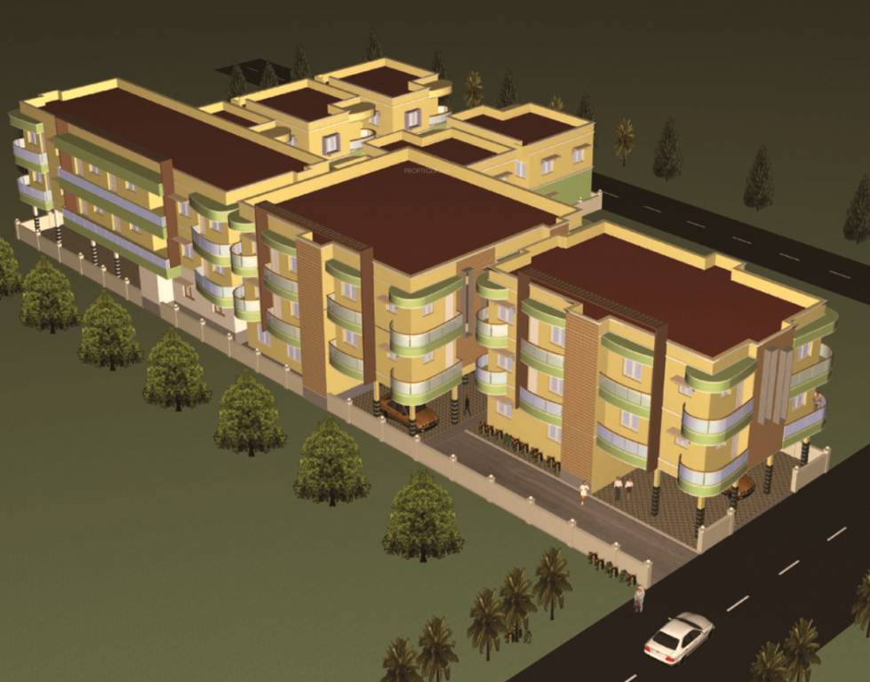 Images for Elevation of PKR Galaxy Apartments  galaxy apartments Images for Elevation of PKR Galaxy Apartments