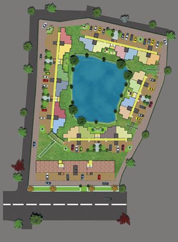  aqua-view Images for Layout Plan of SD Aqua View