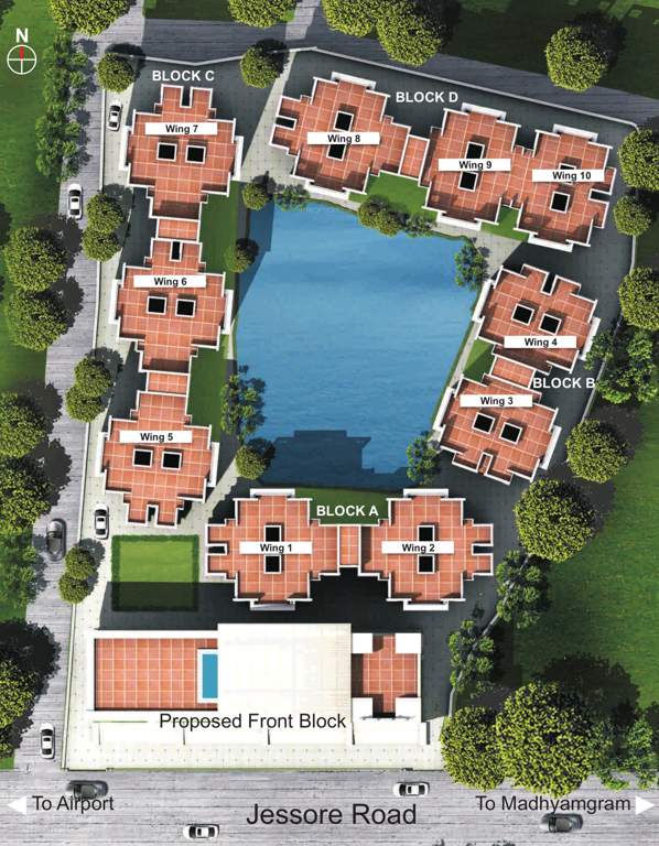 aqua view Images for Layout Plan of SD Aqua View