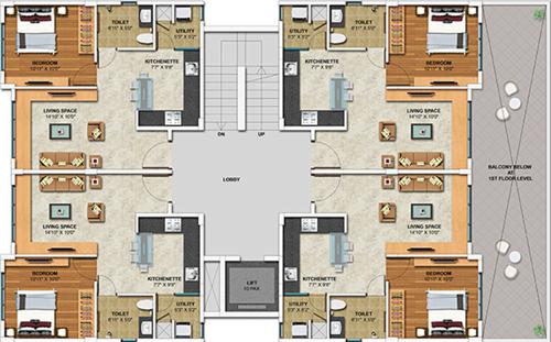 Images for Cluster Plan of Srivari Saarang saarang Images for Cluster Plan of Srivari Saarang
